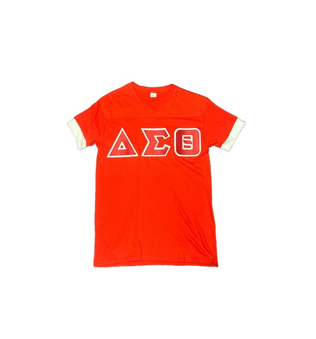 Delta Sigma Theta Red and White Ink Pen