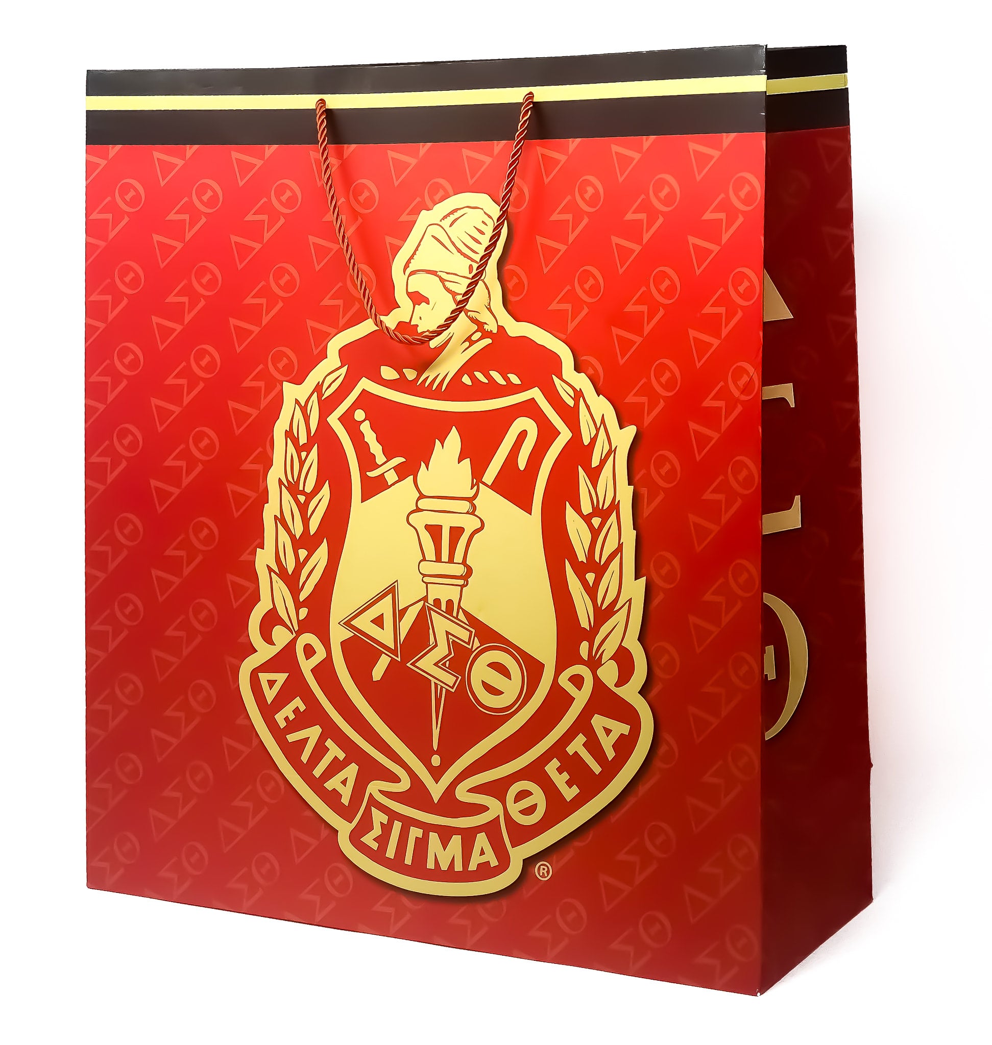 Delta Gift bags -ALL RED Medium Delta Gift Bags - Delta Symbols